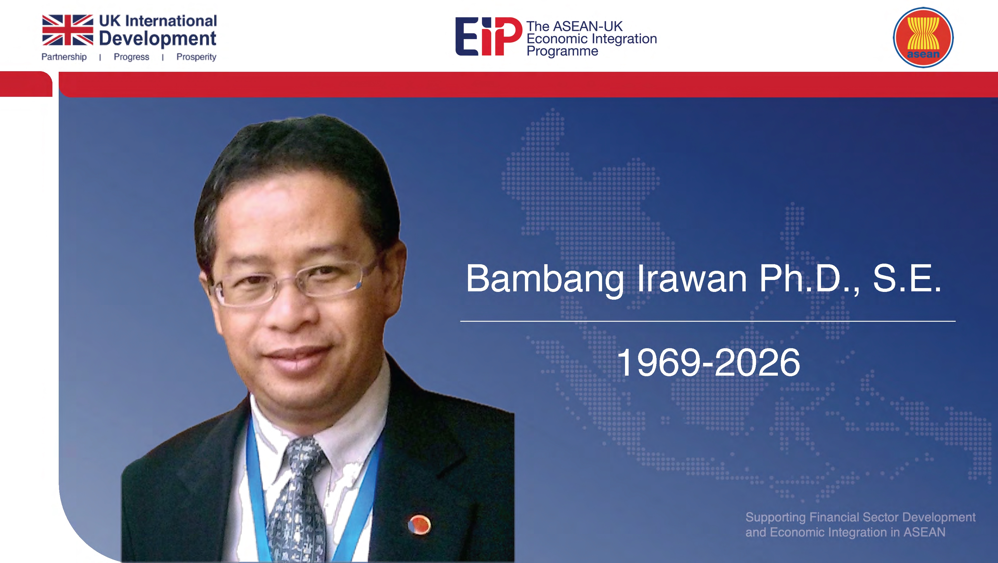 Official Announcement: Passing of Bambang Irawan